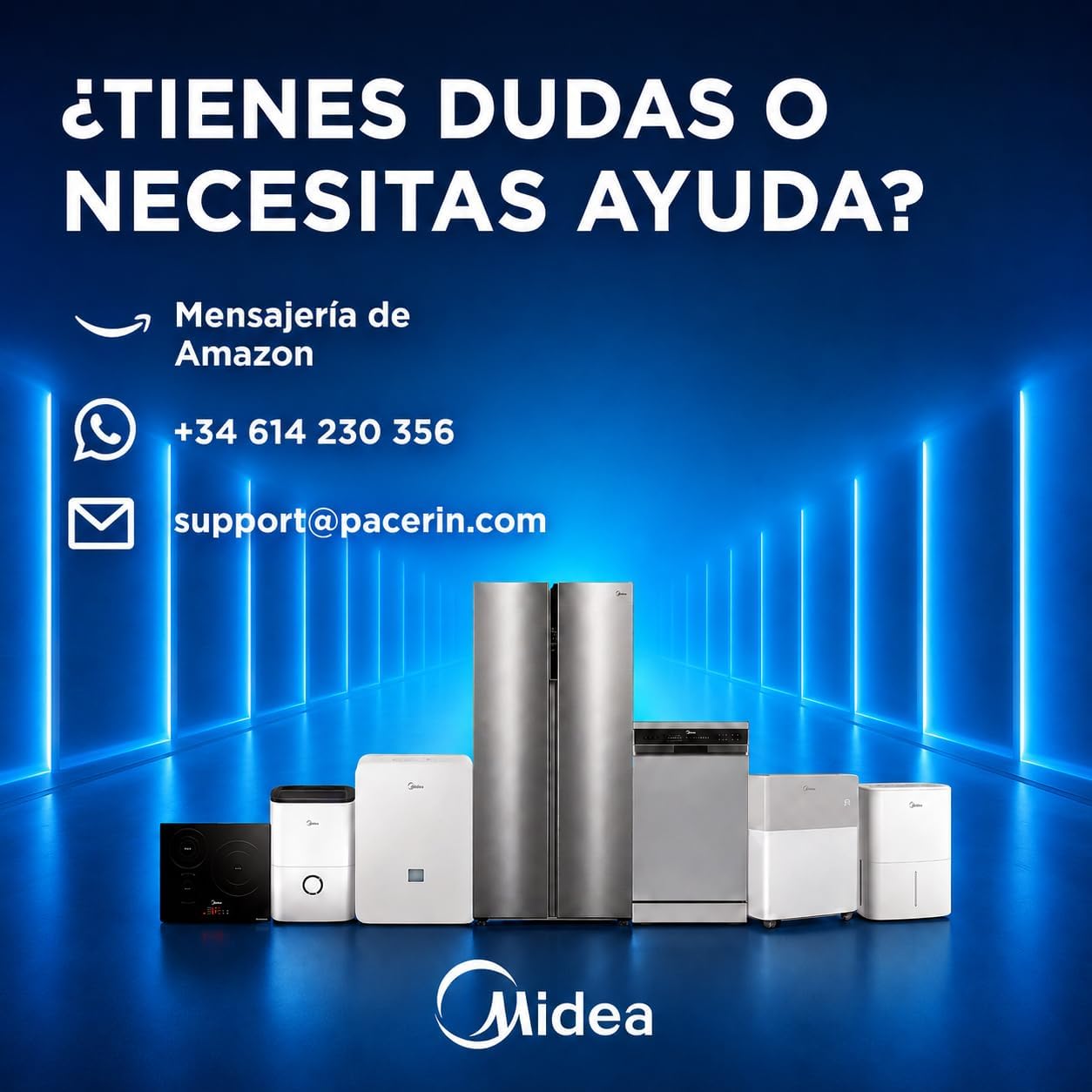 Climatiseur Mobile Réversible MIDEA PortaSplit 12000 BTU – Ultra Silencieux 4-en-1 A++