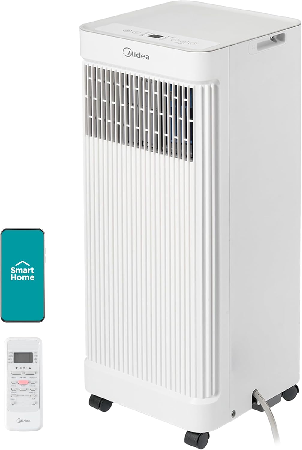 Climatiseur Mobile Connecté MIDEA SmartCool 8500 BTU – Ultra Silencieux