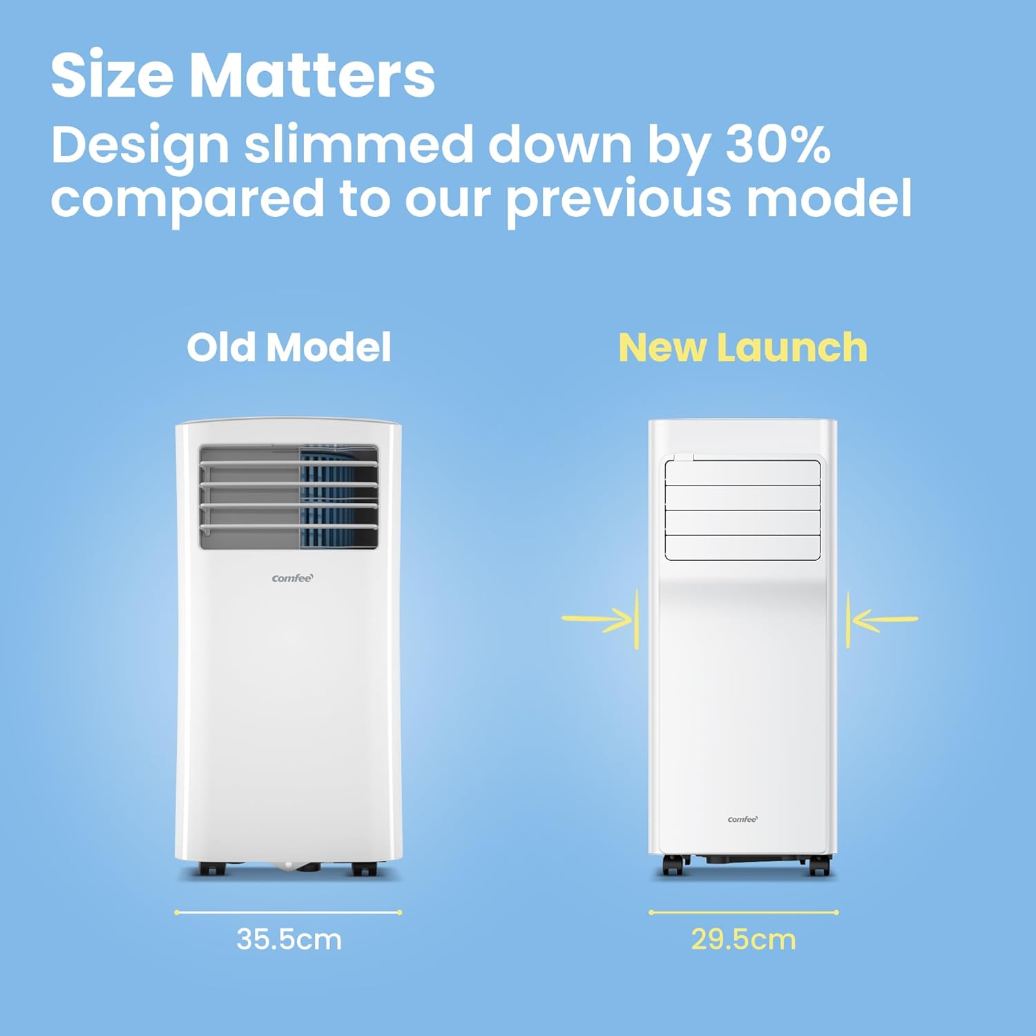 Climatiseur Mobile Connecté COMFEE Breezy Cool 2.6 – 9000 BTU Wi-Fi